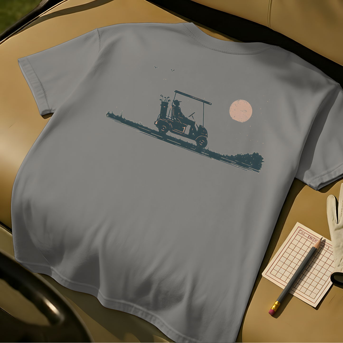 After Work Sunset Tee - Grey