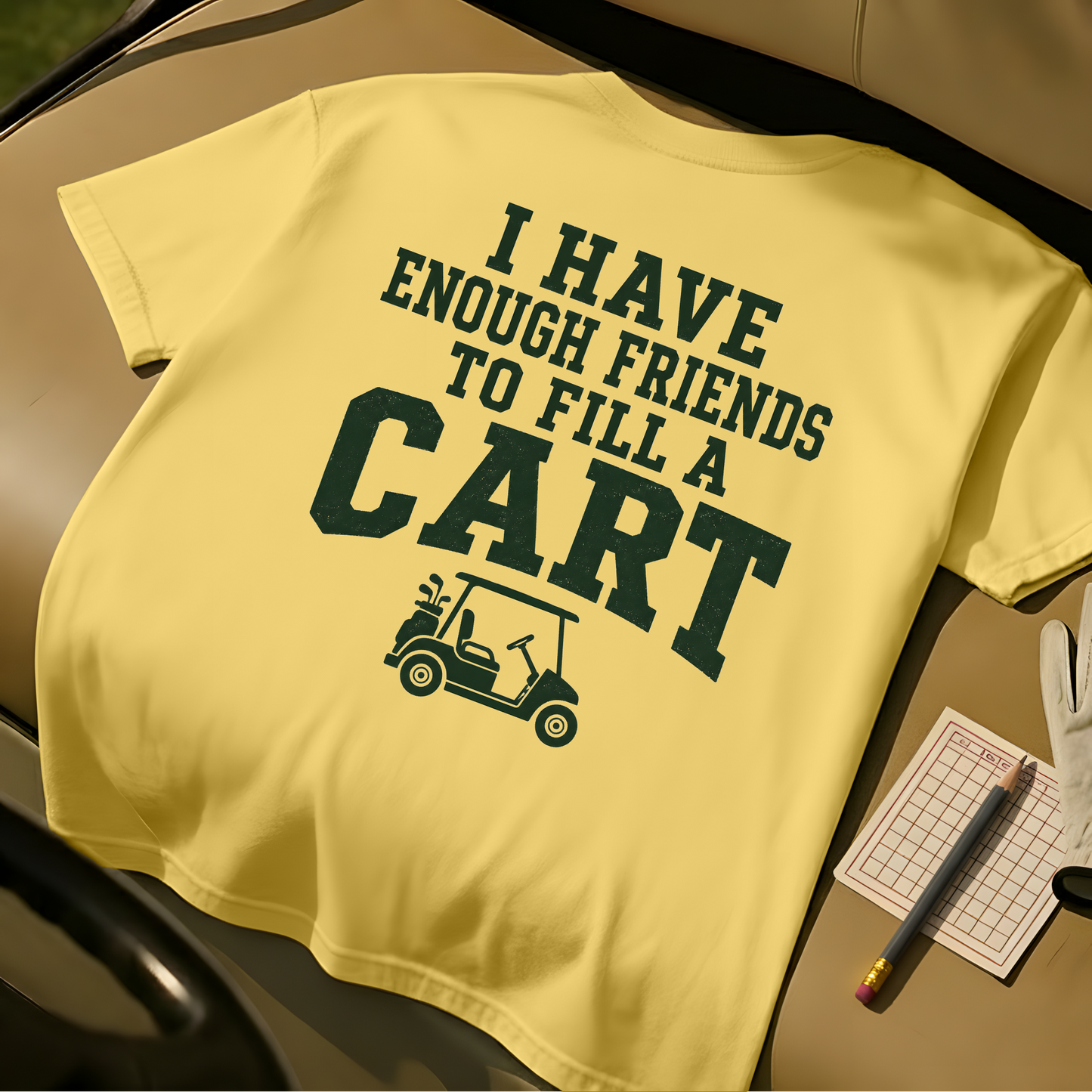Cart Friends Tee - Butter