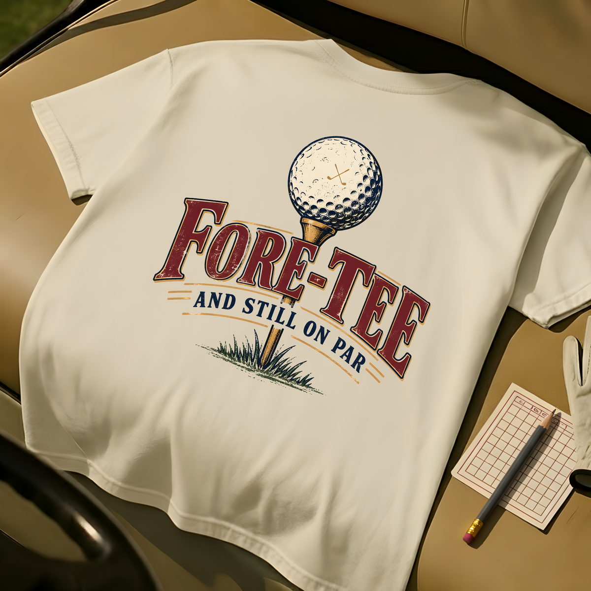 Fore Tee T-Shirt - Ivory