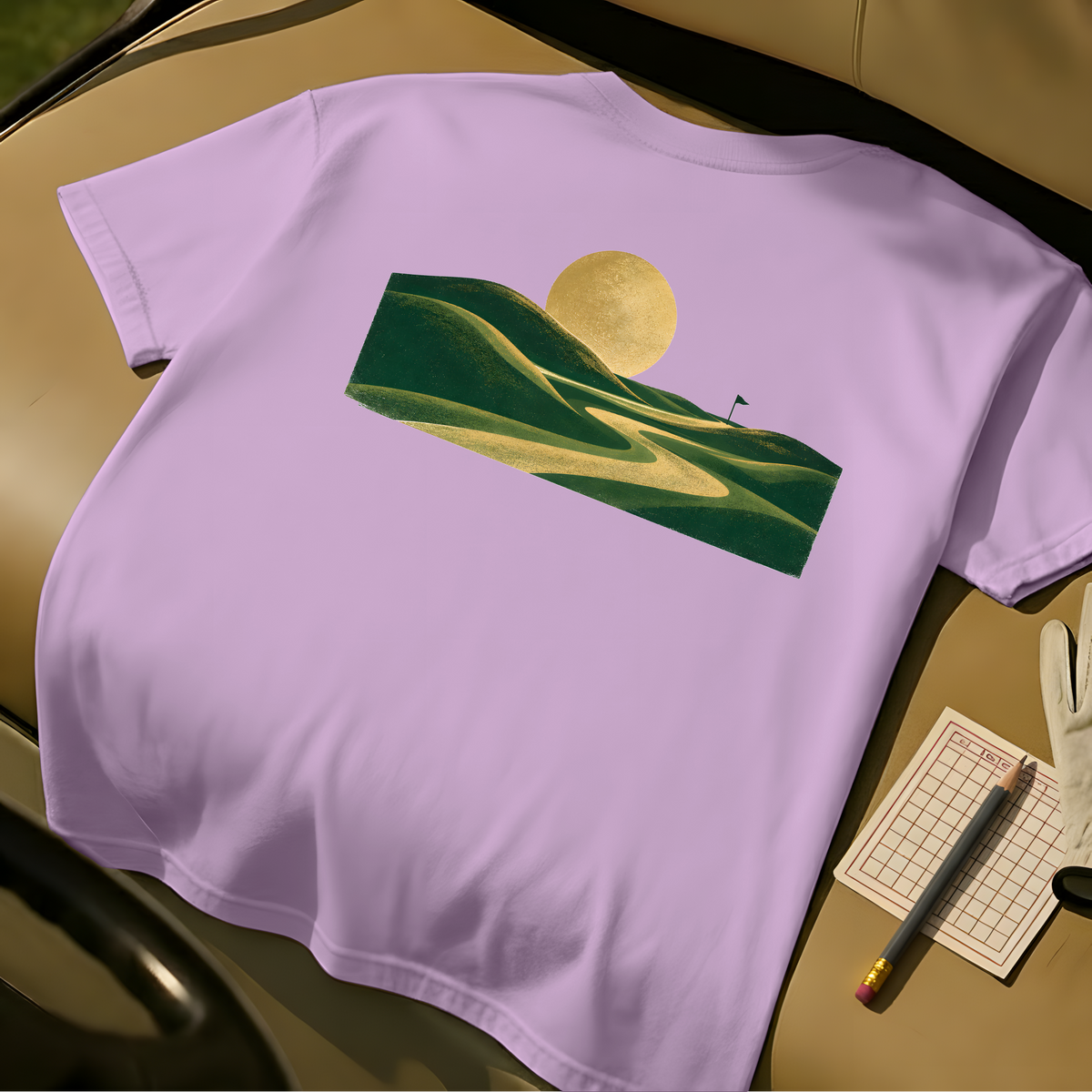 Golden Hour Links T-Shirt - Orchid