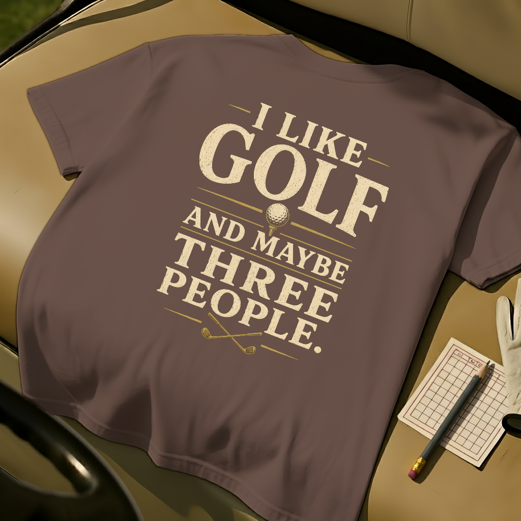 I Like Golf And Maybe 3 People - Espresso