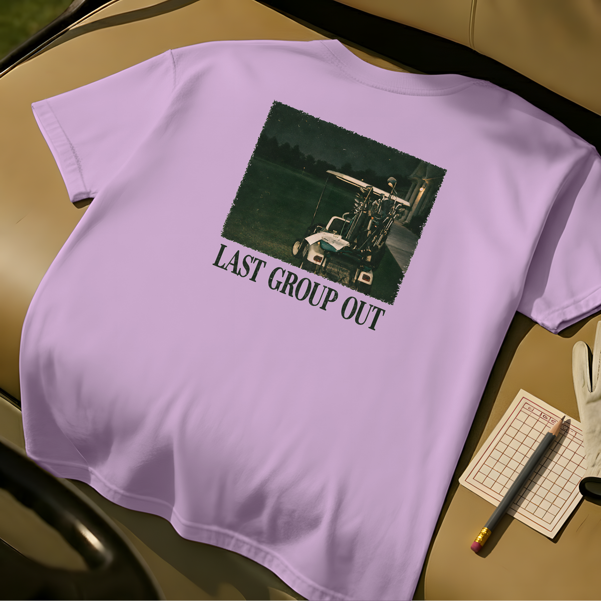 Last Group Out T-Shirt - Orchid