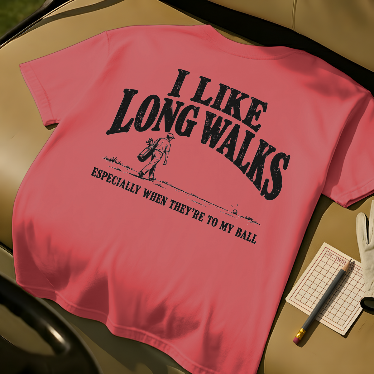 Long Walk T-Shirt - Watermelon