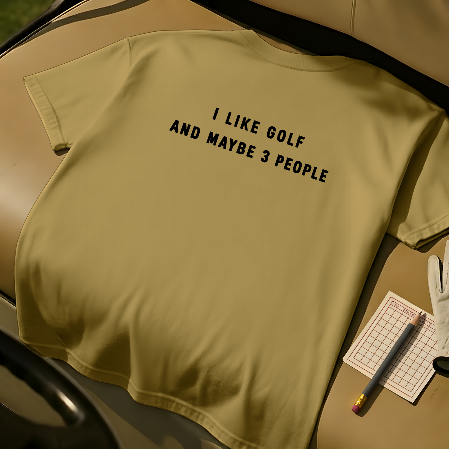 I Like Golf And Maybe 3 People - Mustard