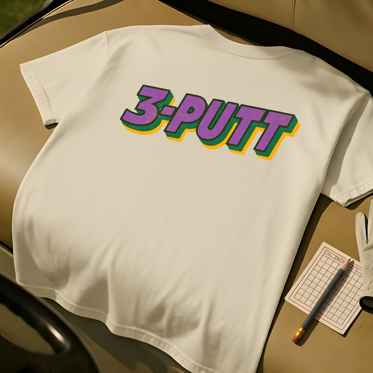 3-Putt Tee - Ivory