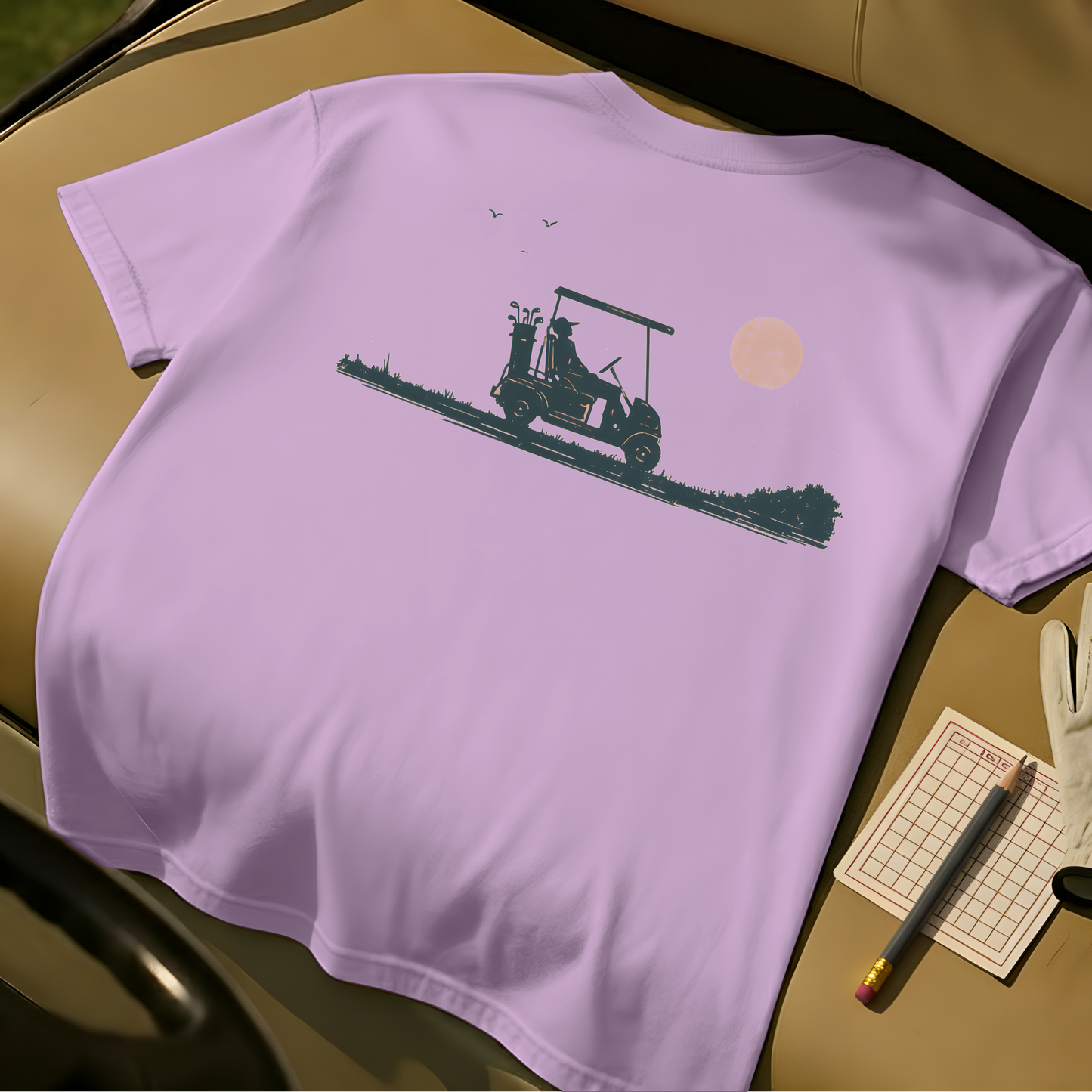 After Work Sunset Tee - Orchid