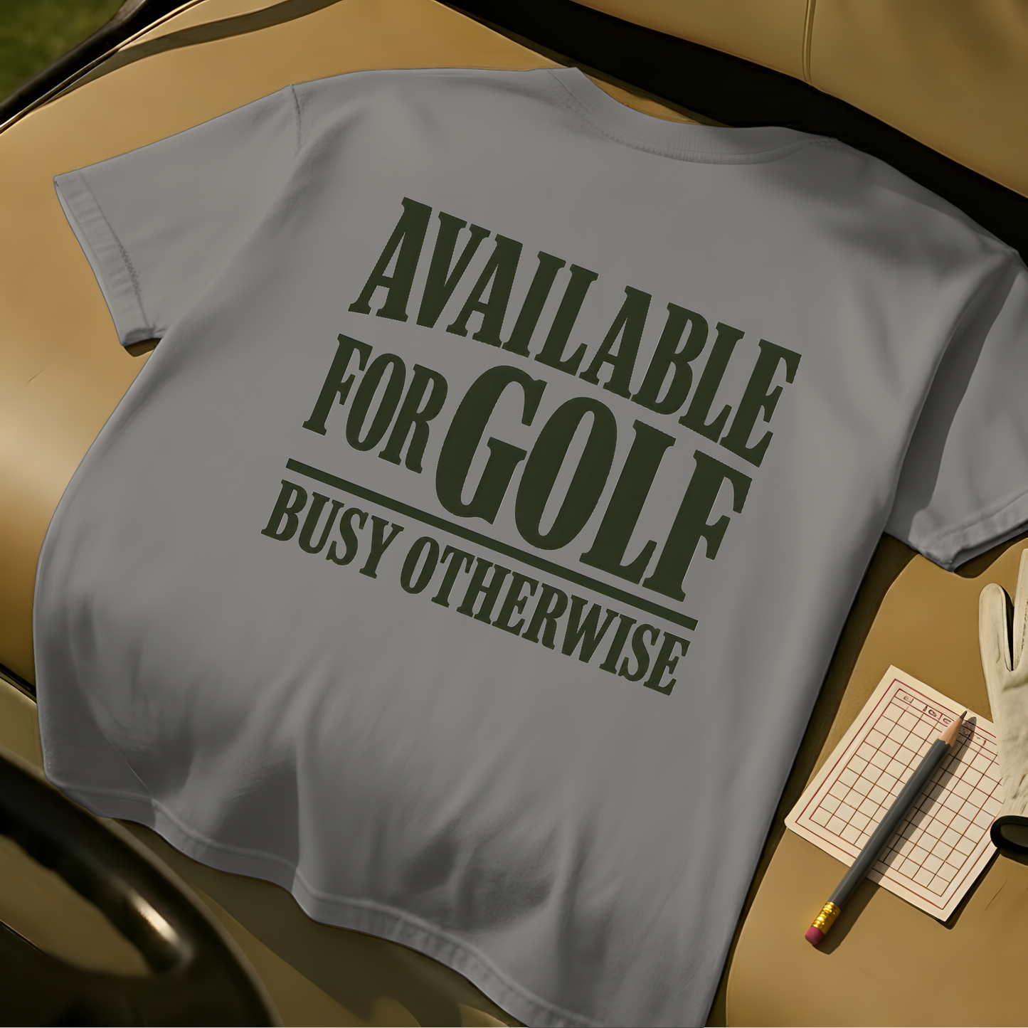 Available For Golf Tee - Grey