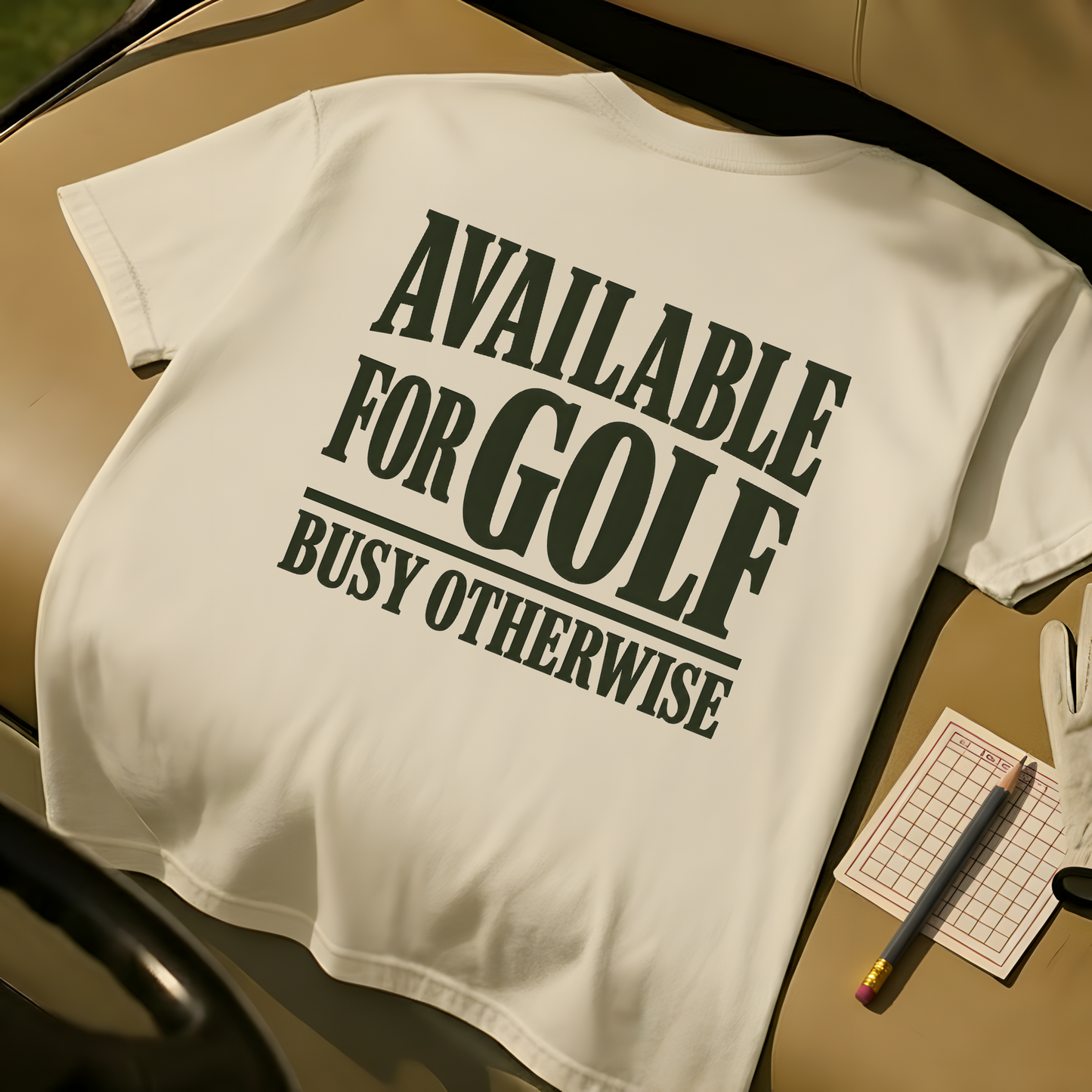 Available For Golf Tee - Ivory