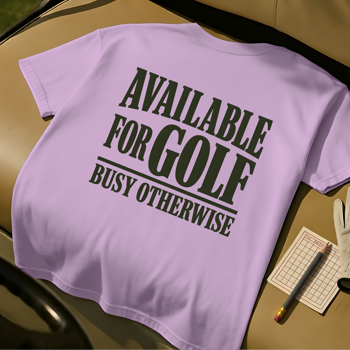 Available For Golf Tee - Orchid