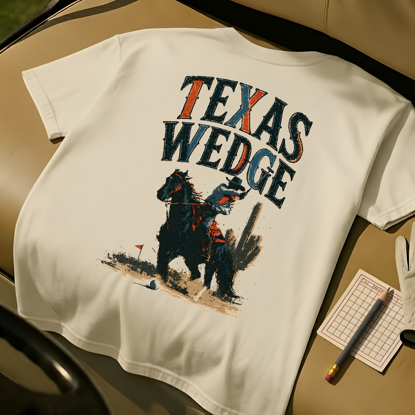 Texas Wedge Tee - Ivory