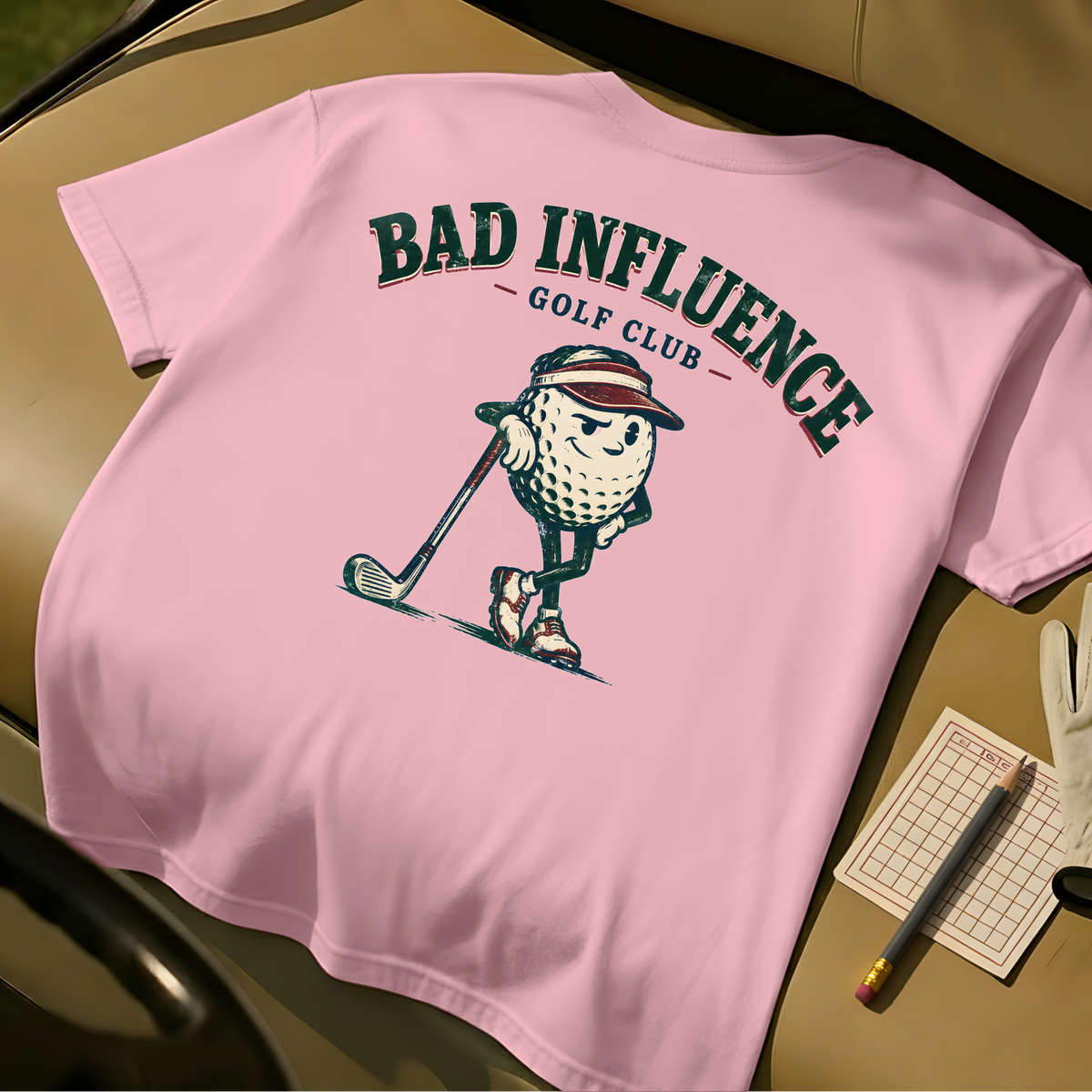 Bad Influence T-Shirt - Blossom