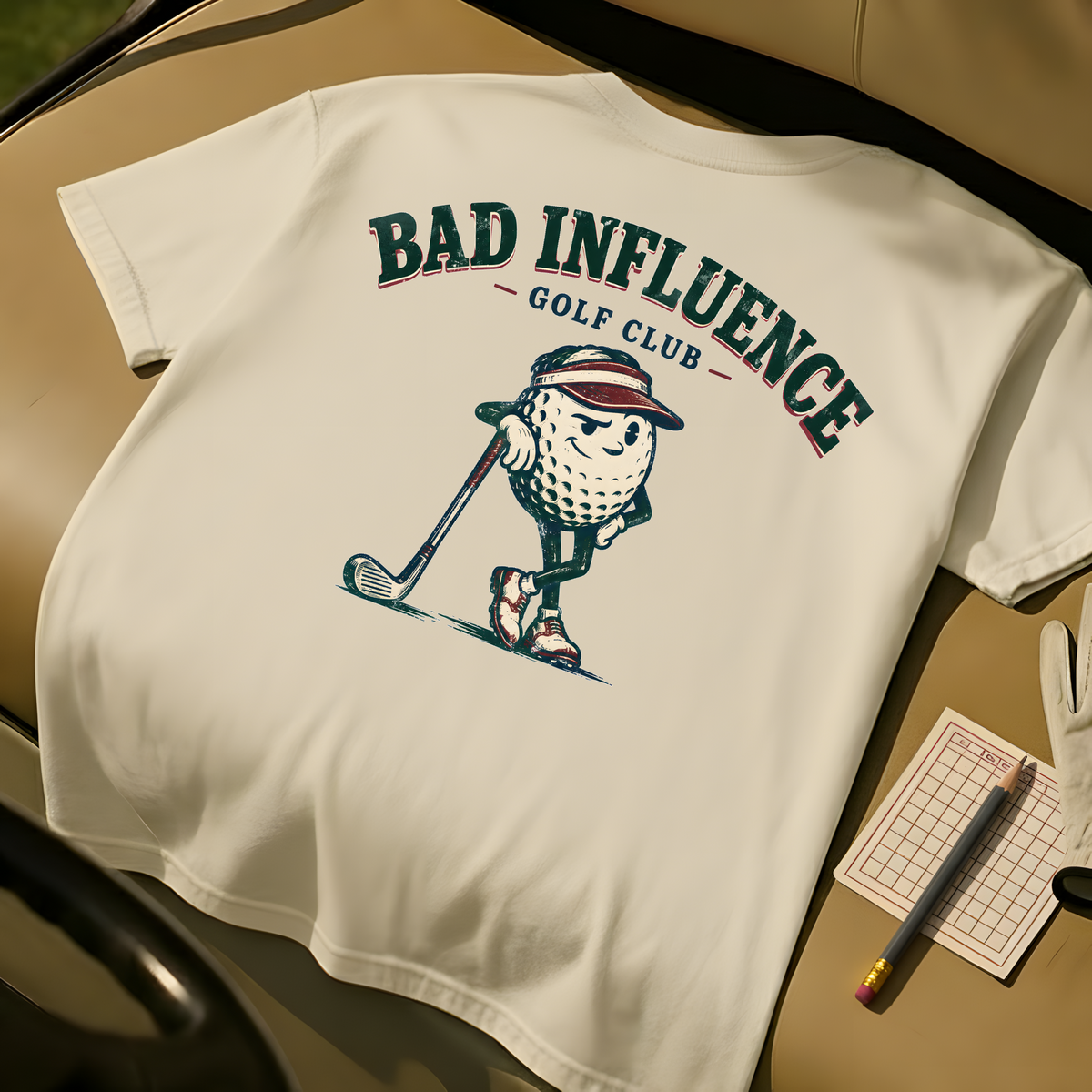 Bad Influence T-Shirt - Ivory
