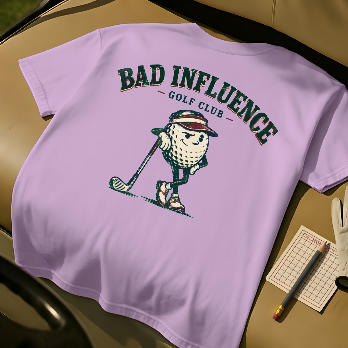 Bad Influence T-Shirt - Orchid