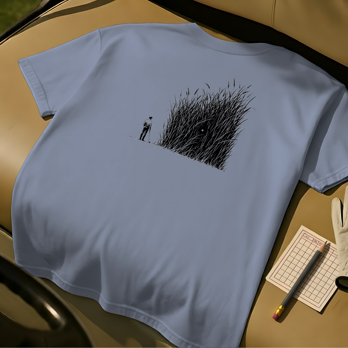 Ball Search T-Shirt - Blue Jean