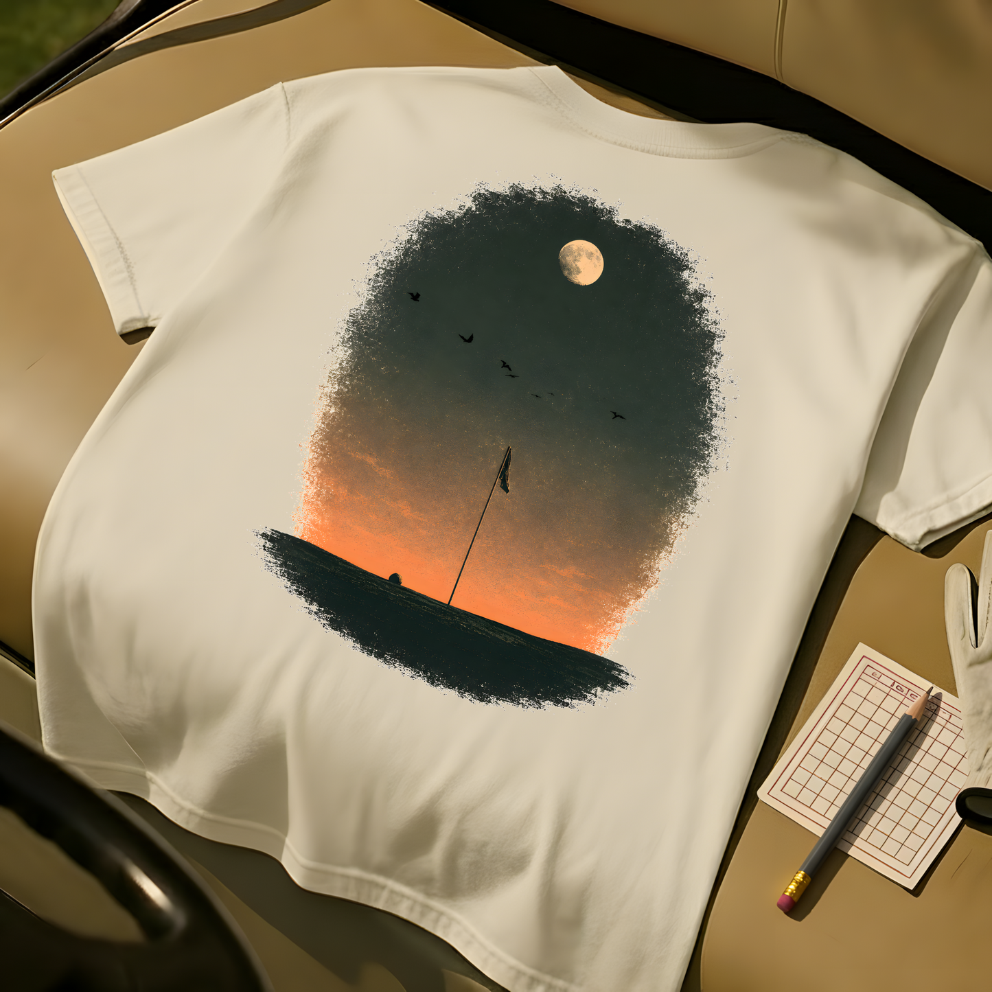Bat Country Club Tee - Ivory
