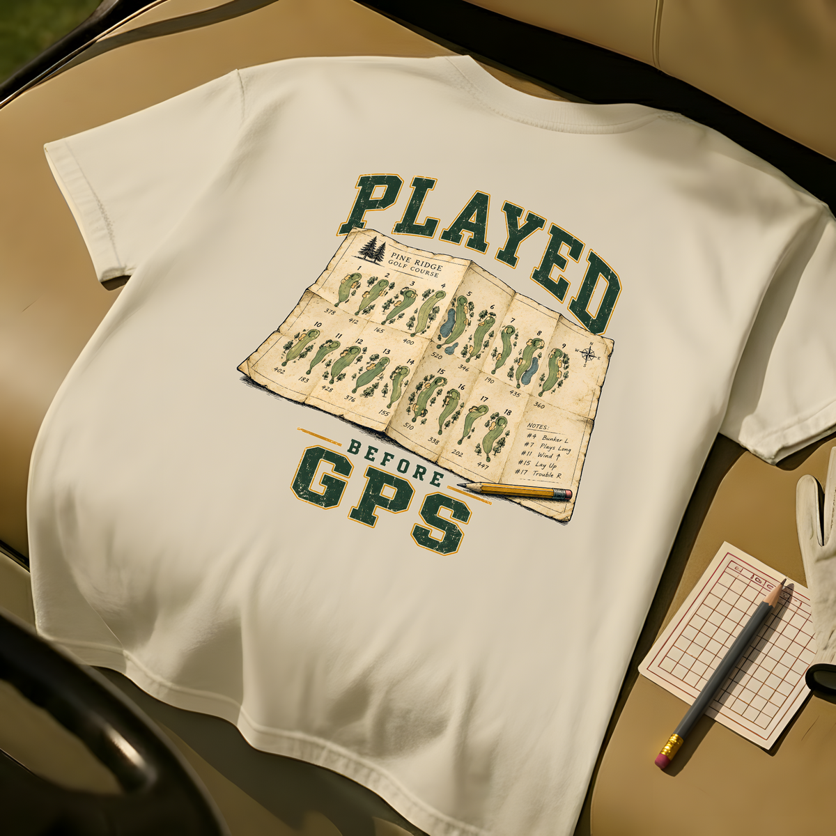 Before GPS T-Shirt - Ivory