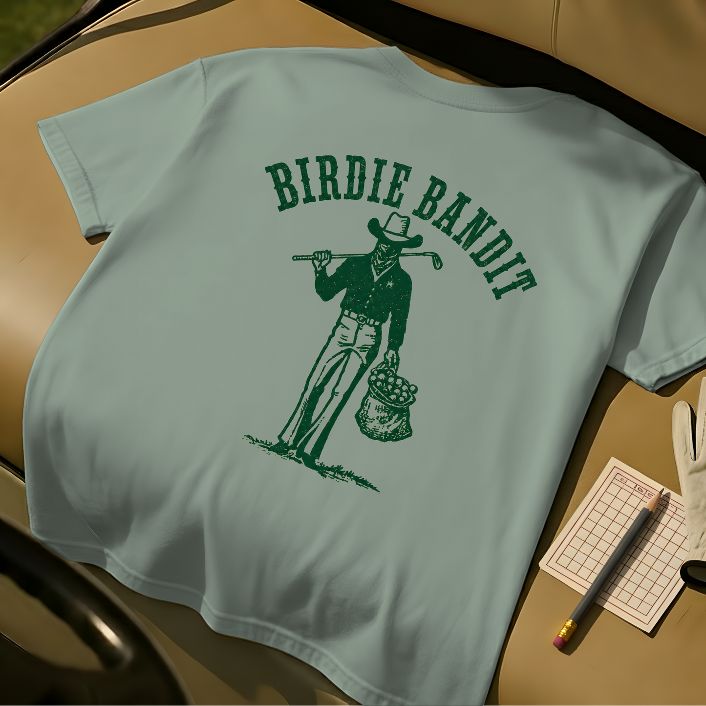 Birdie Bandit T-Shirt - Bay