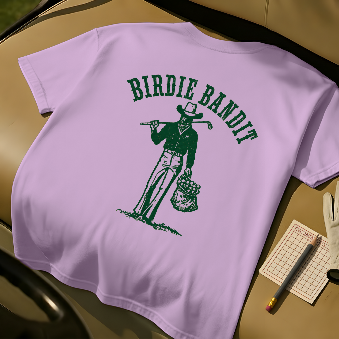 Birdie Bandit T-Shirt - Orchid