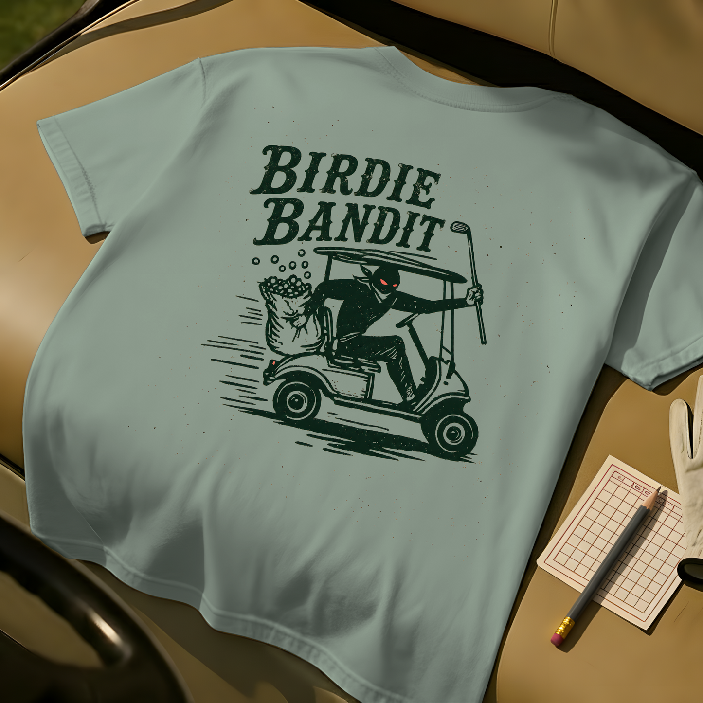Birdie Bandit Tee - Bay