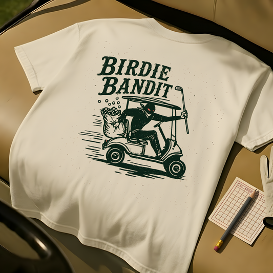 Birdie Bandit Tee - Ivory