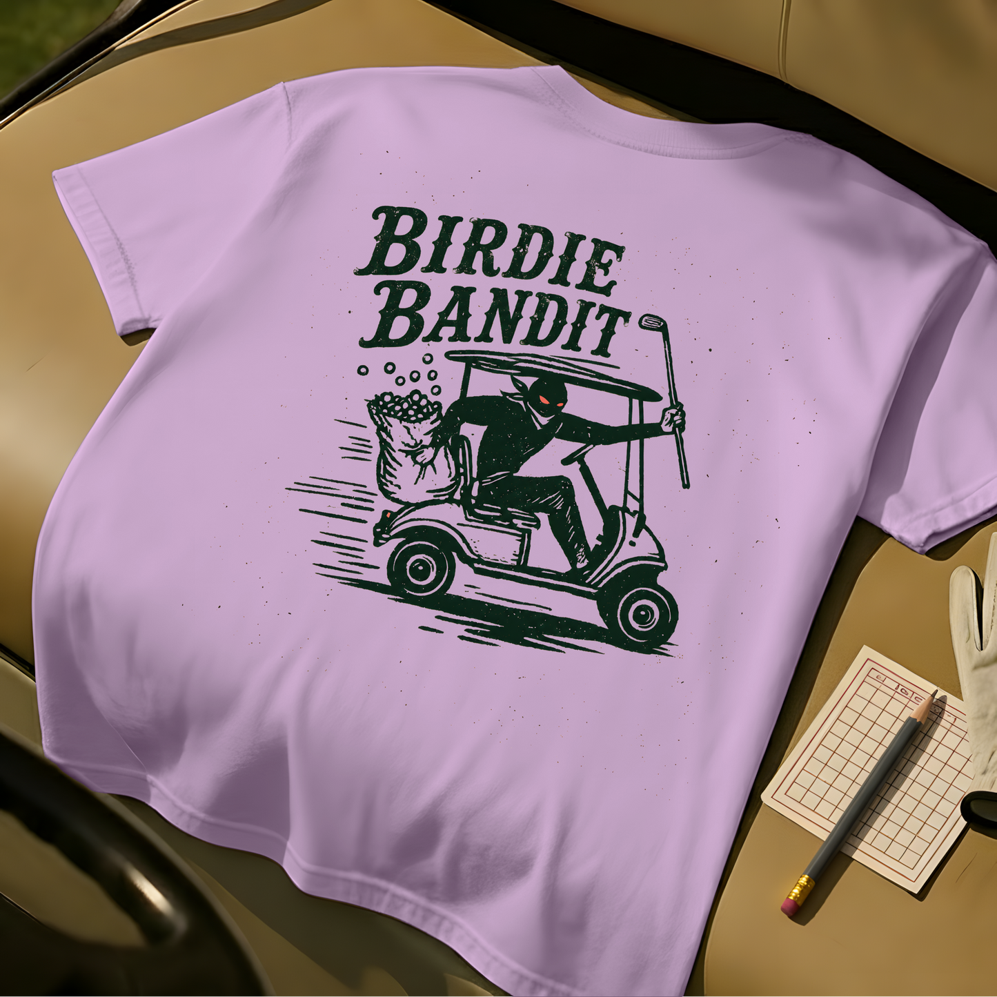 Birdie Bandit Tee - Orchid