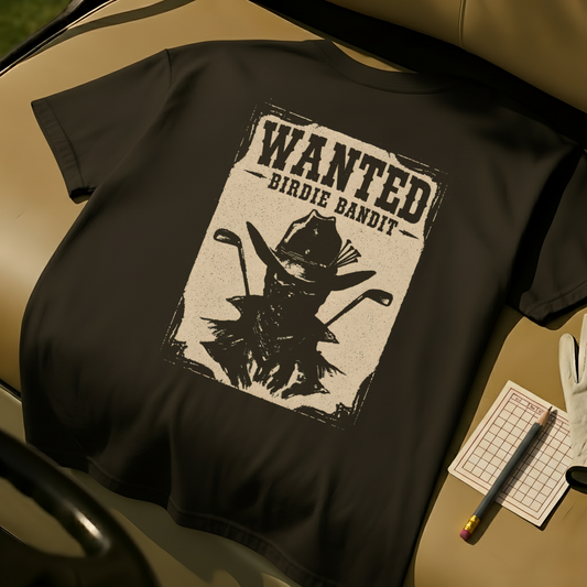 Wanted: Birdie Bandit Tee - Black