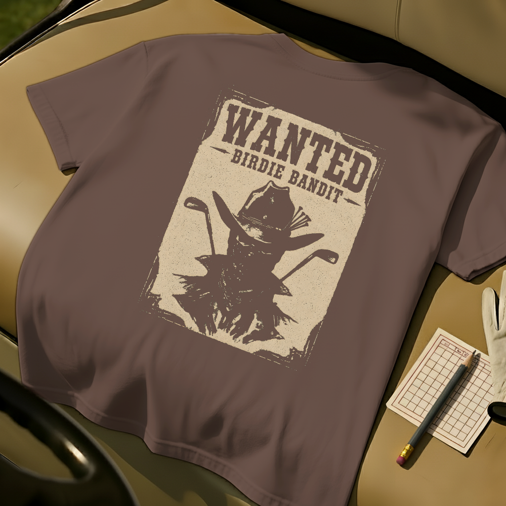 Wanted: Birdie Bandit Tee - Espresso