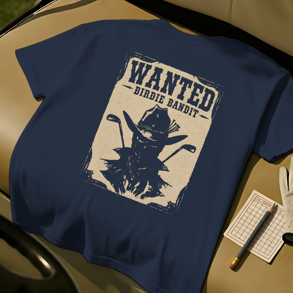 Wanted: Birdie Bandit Tee - Navy