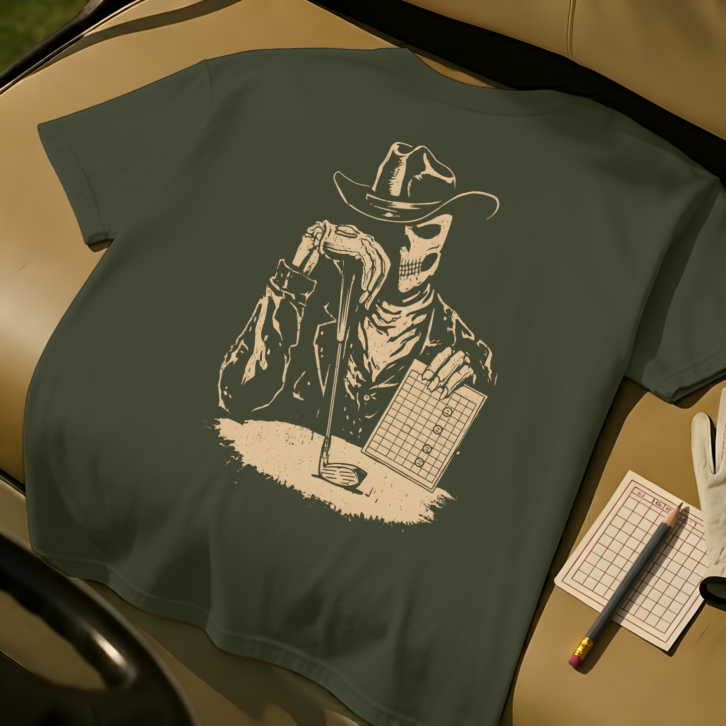 Birdie Bandit Tee - Moss