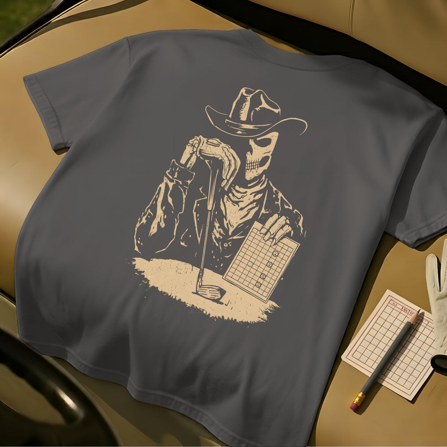 Birdie Bandit Tee - Pepper