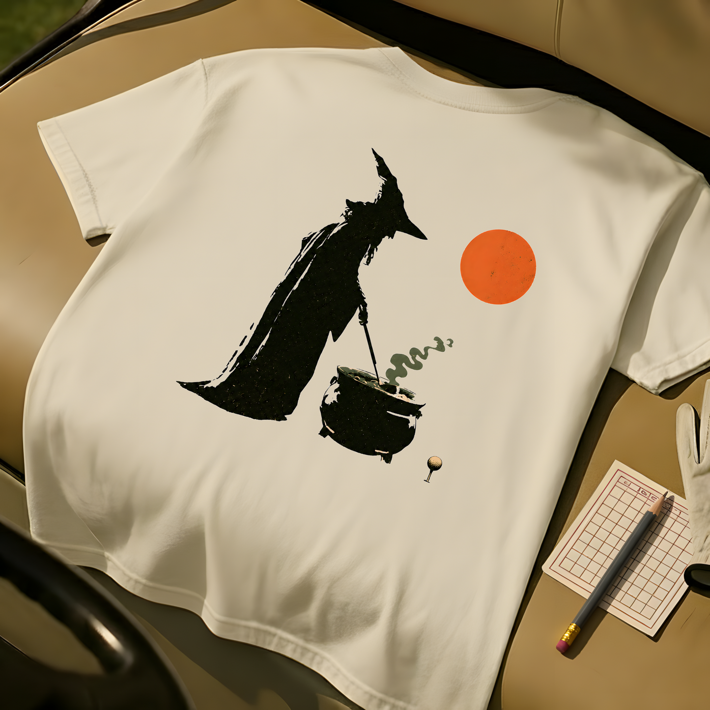 Bogey Brew Tee - Ivory
