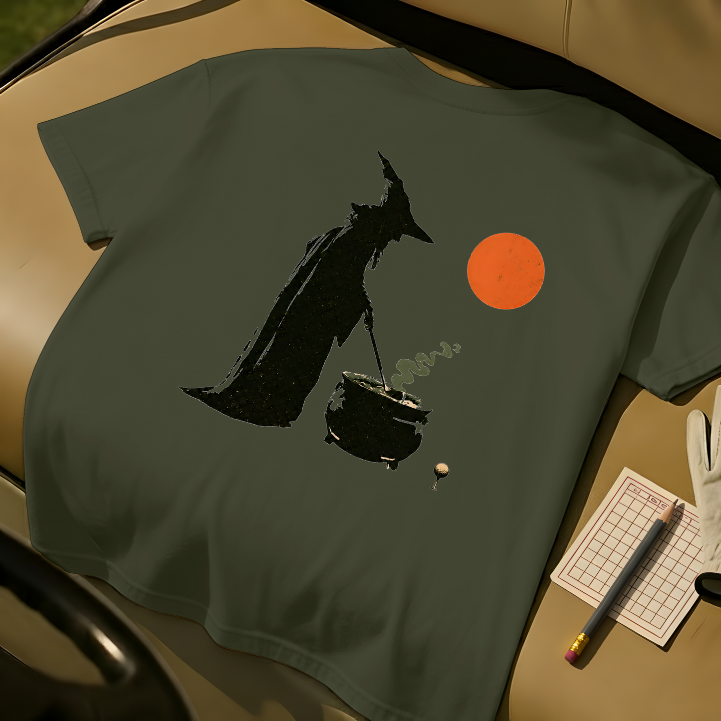 Bogey Brew Tee - Moss