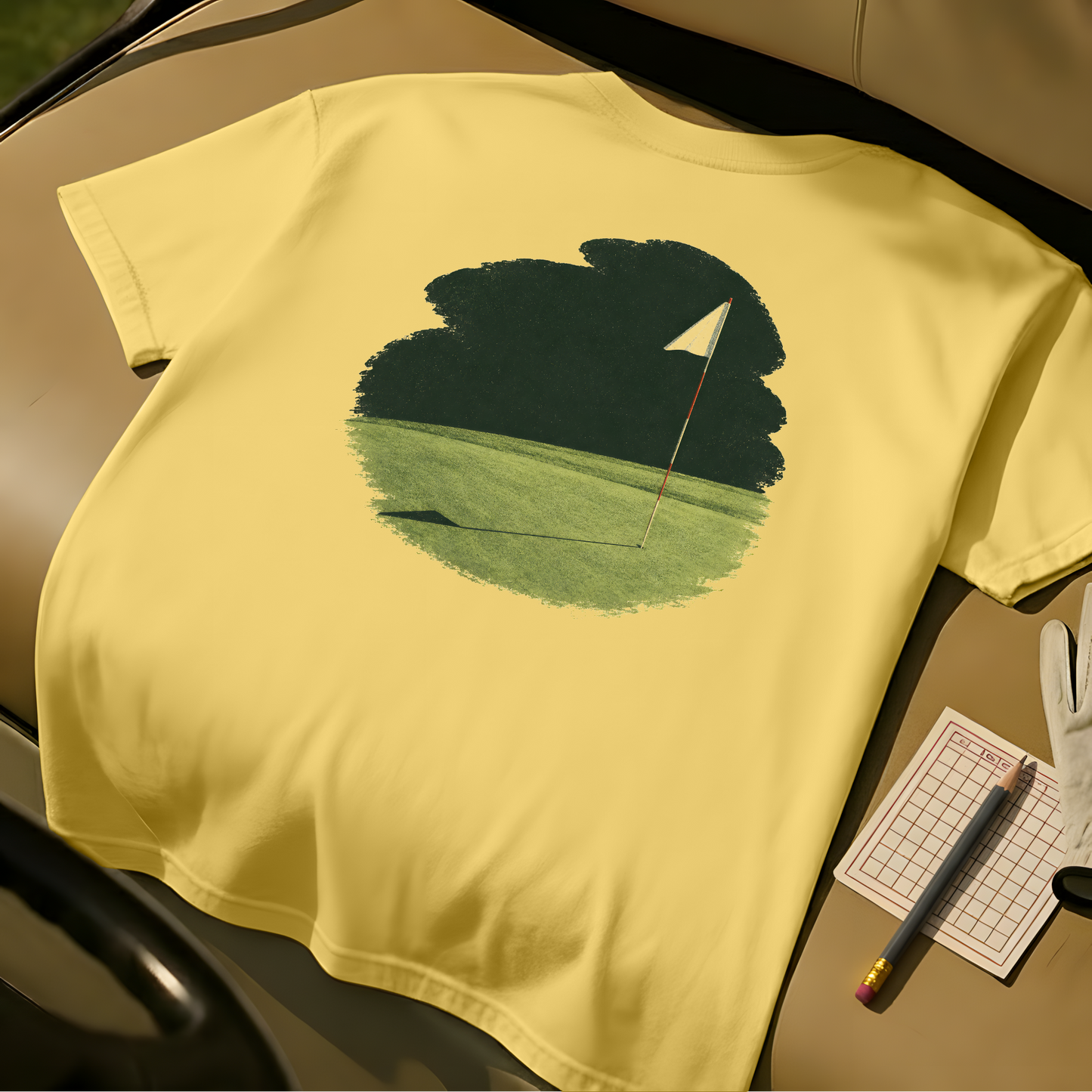 Brush Flag - Butter