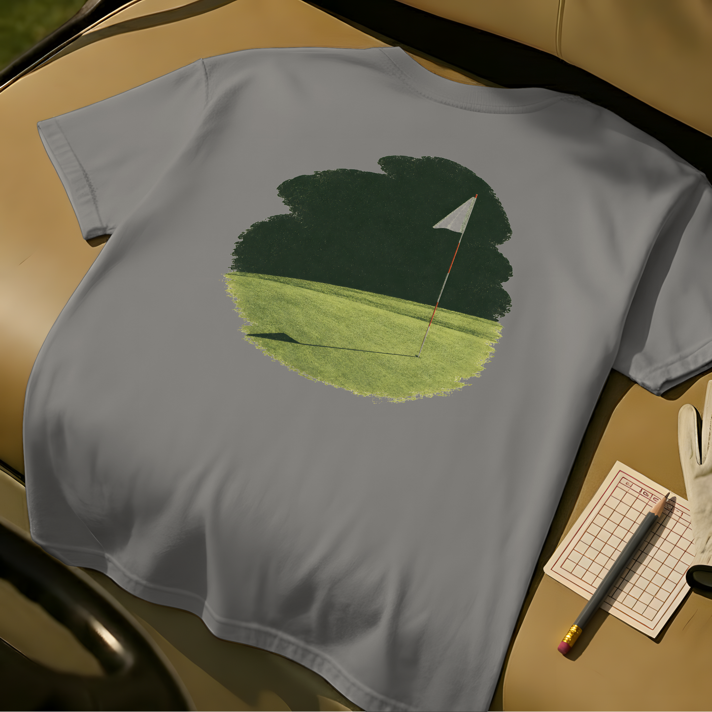 Brush Flag - Grey