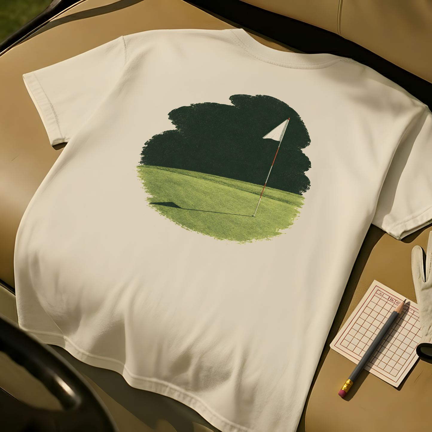 Brush Flag - Ivory