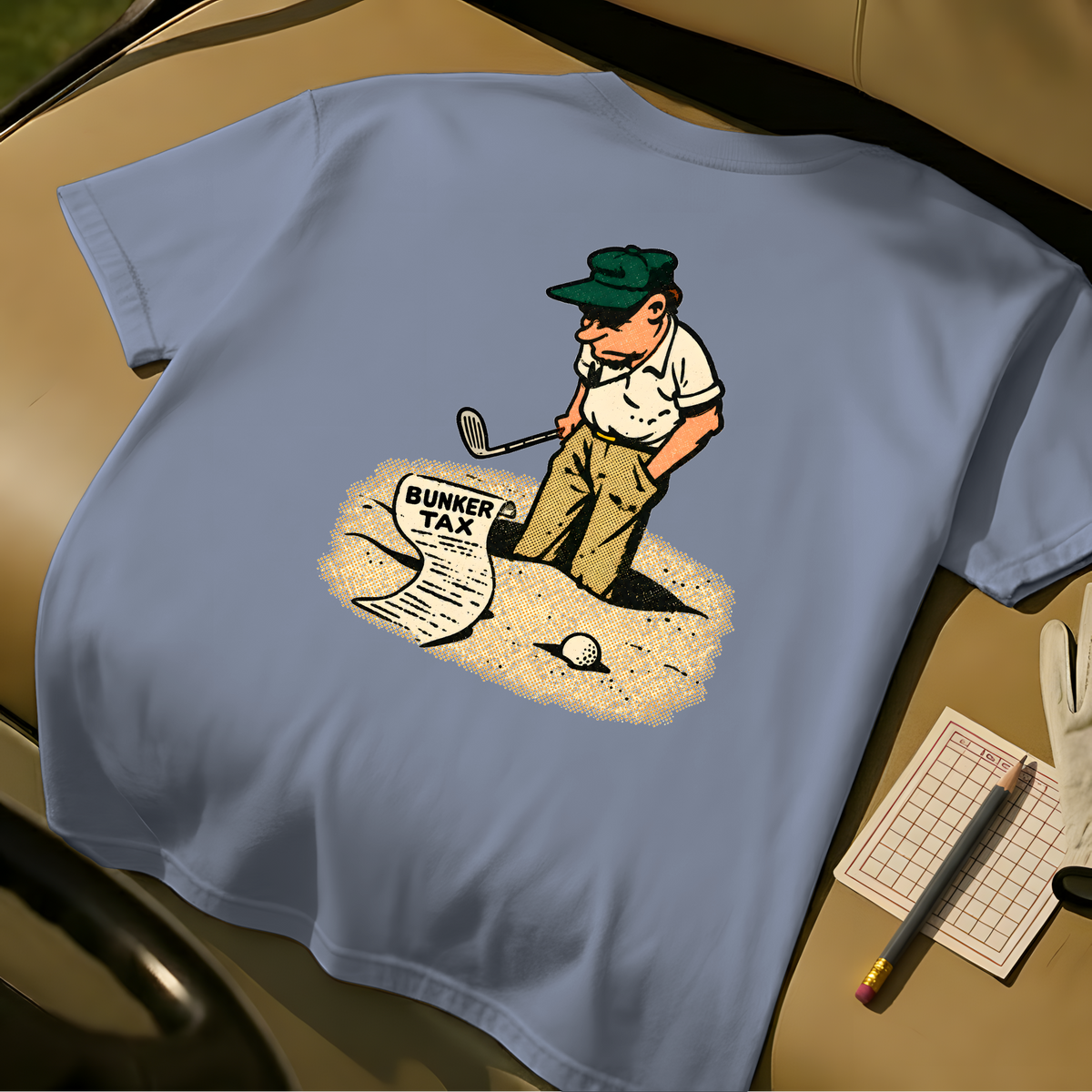 Bunker Tax T-Shirt - Blue Jean