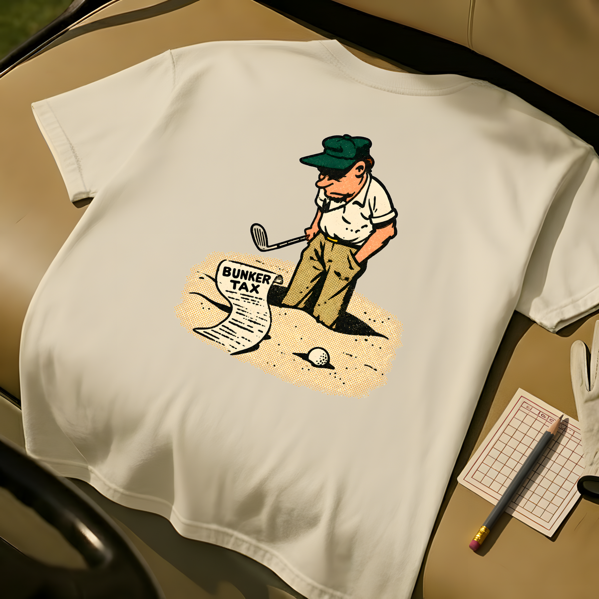 Bunker Tax T-Shirt - Ivory