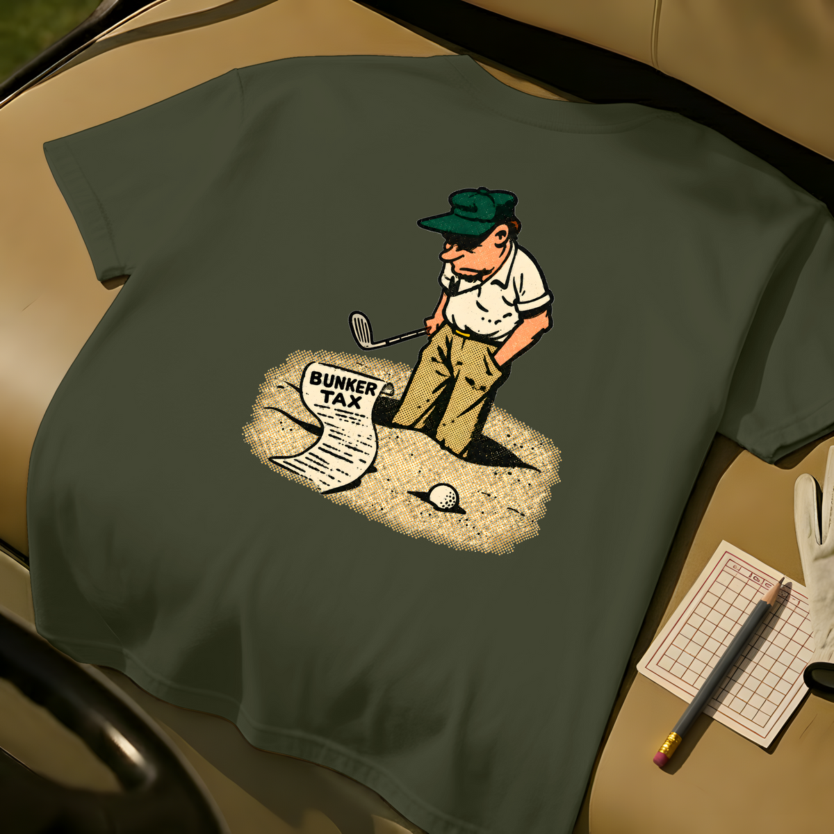Bunker Tax T-Shirt - Moss