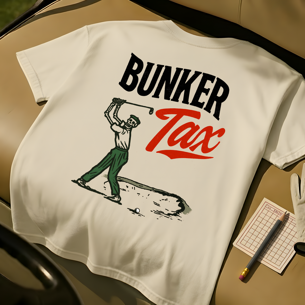 Bunker Tax Tee - Ivory