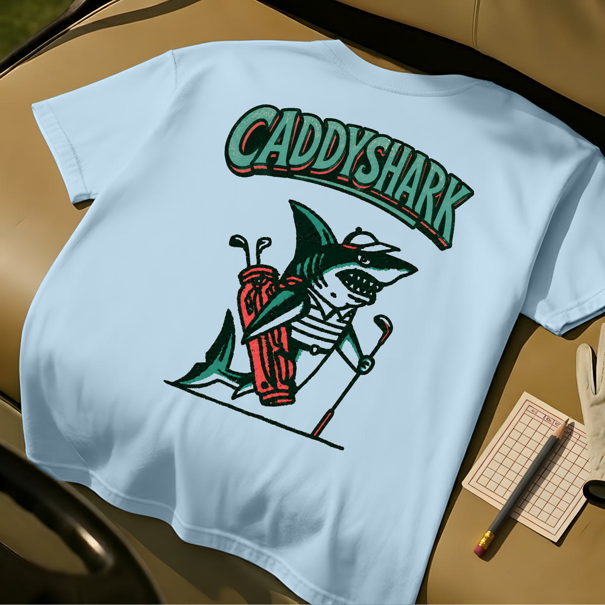 Caddyshark Tee - Chambray