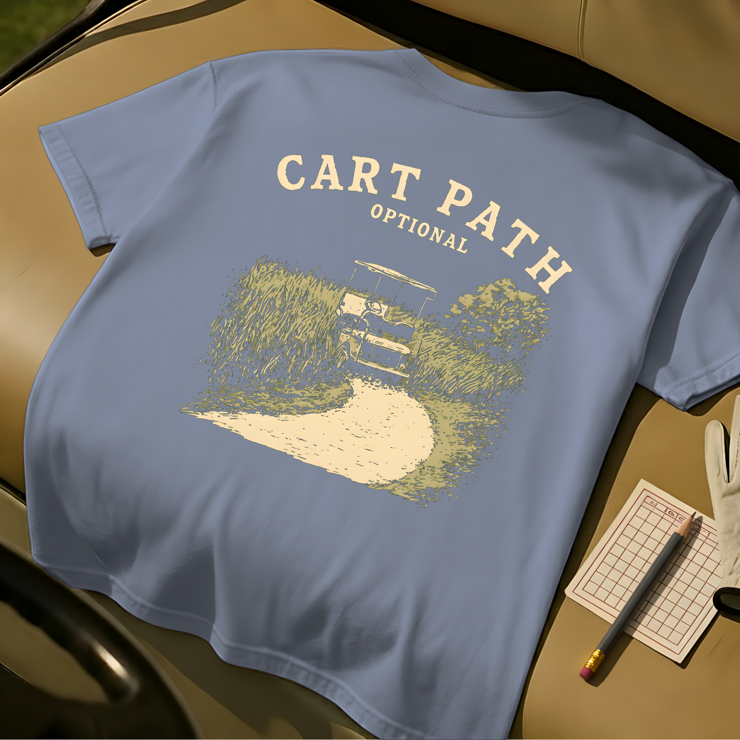 Cart Path Optional - Blue Jean