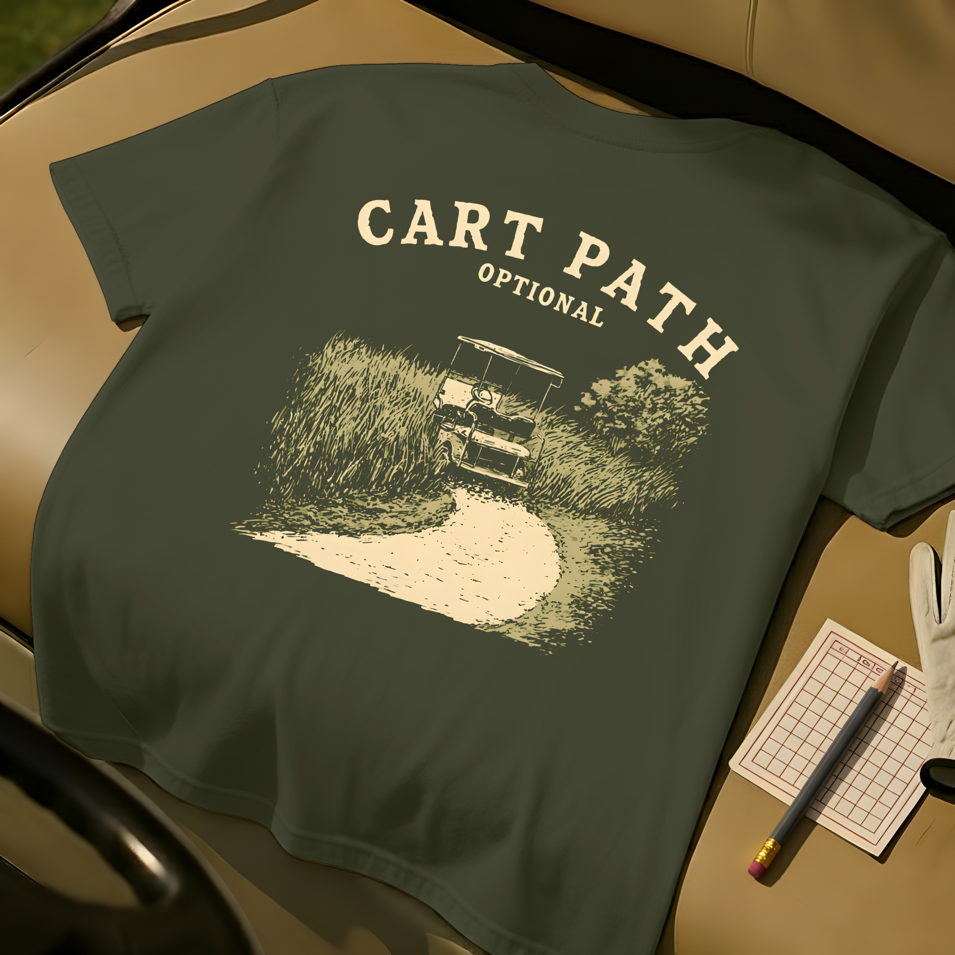 Cart Path Optional - Moss