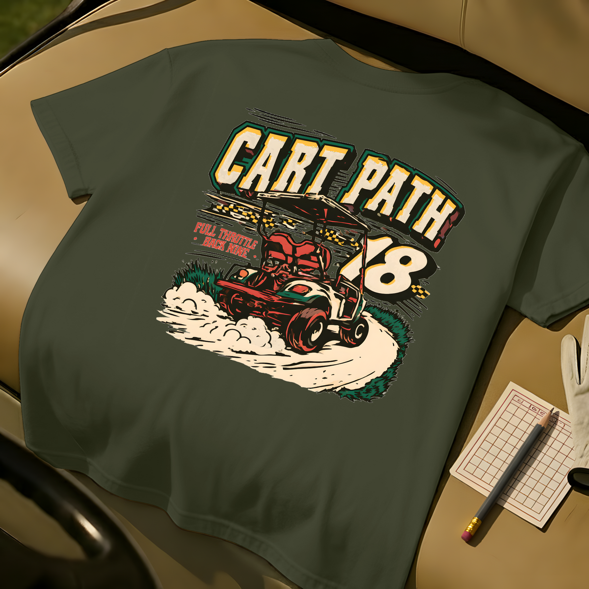 Cart Path Racer - Moss
