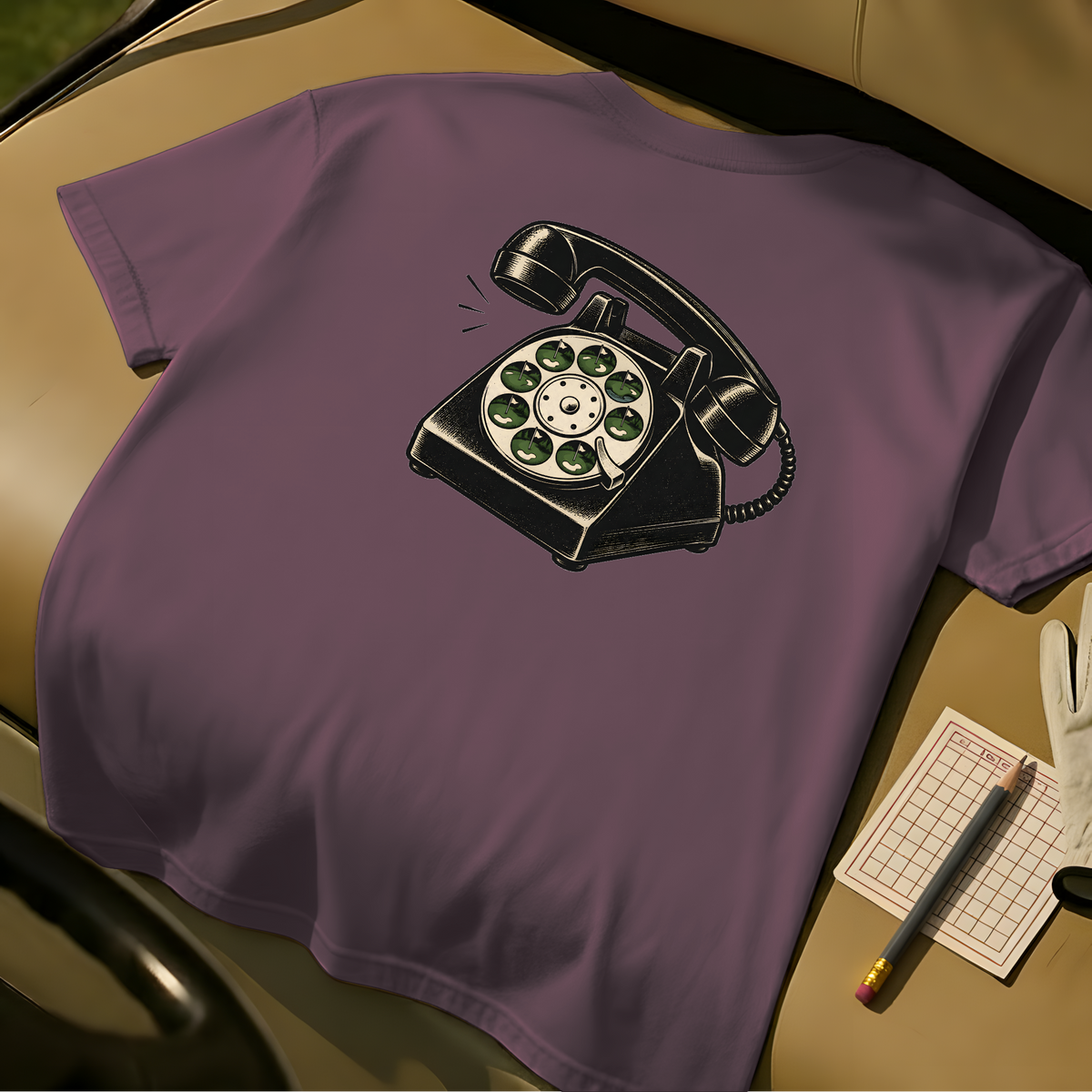 Club Call T-Shirt - Berry