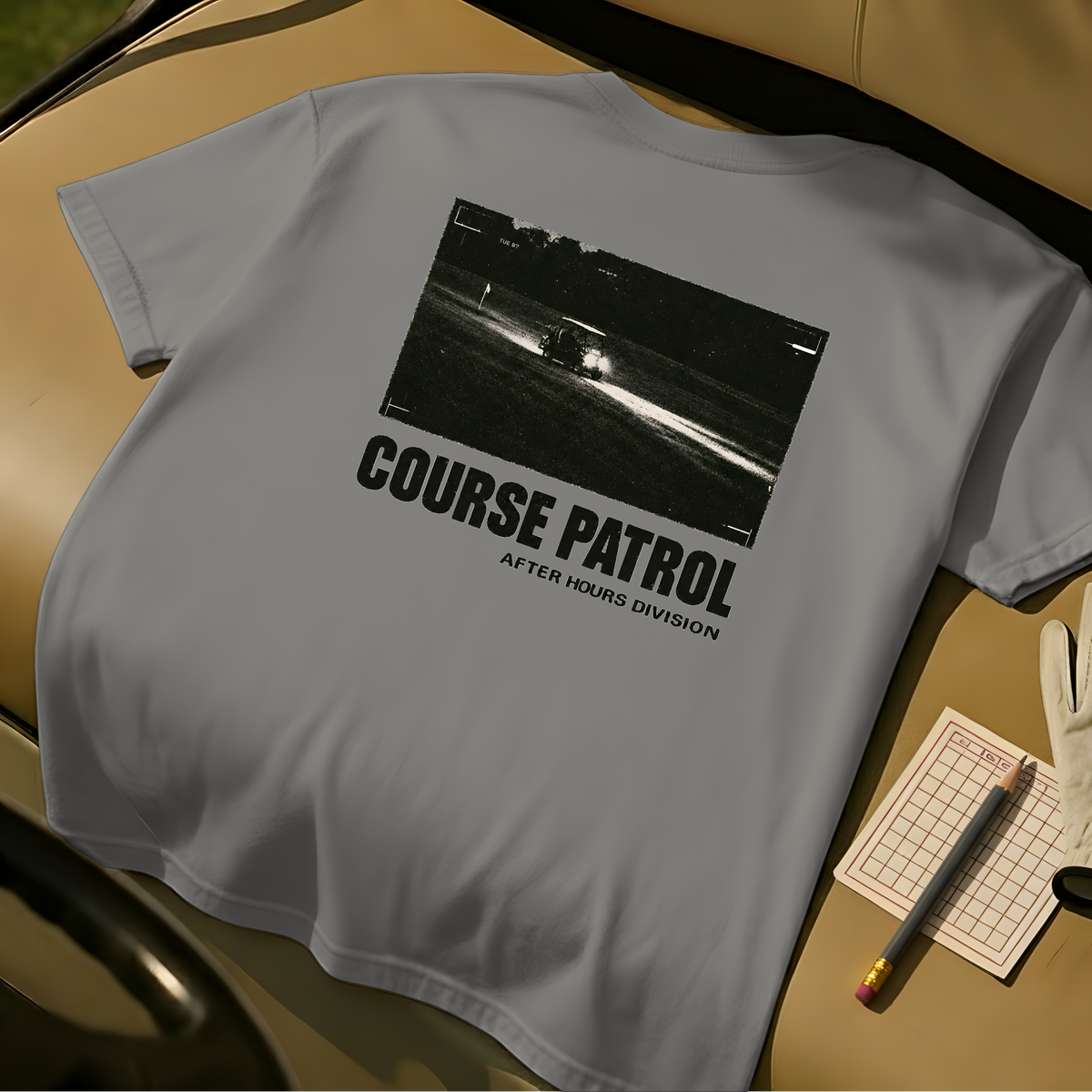 Course Patrol T-Shirt  - Grey