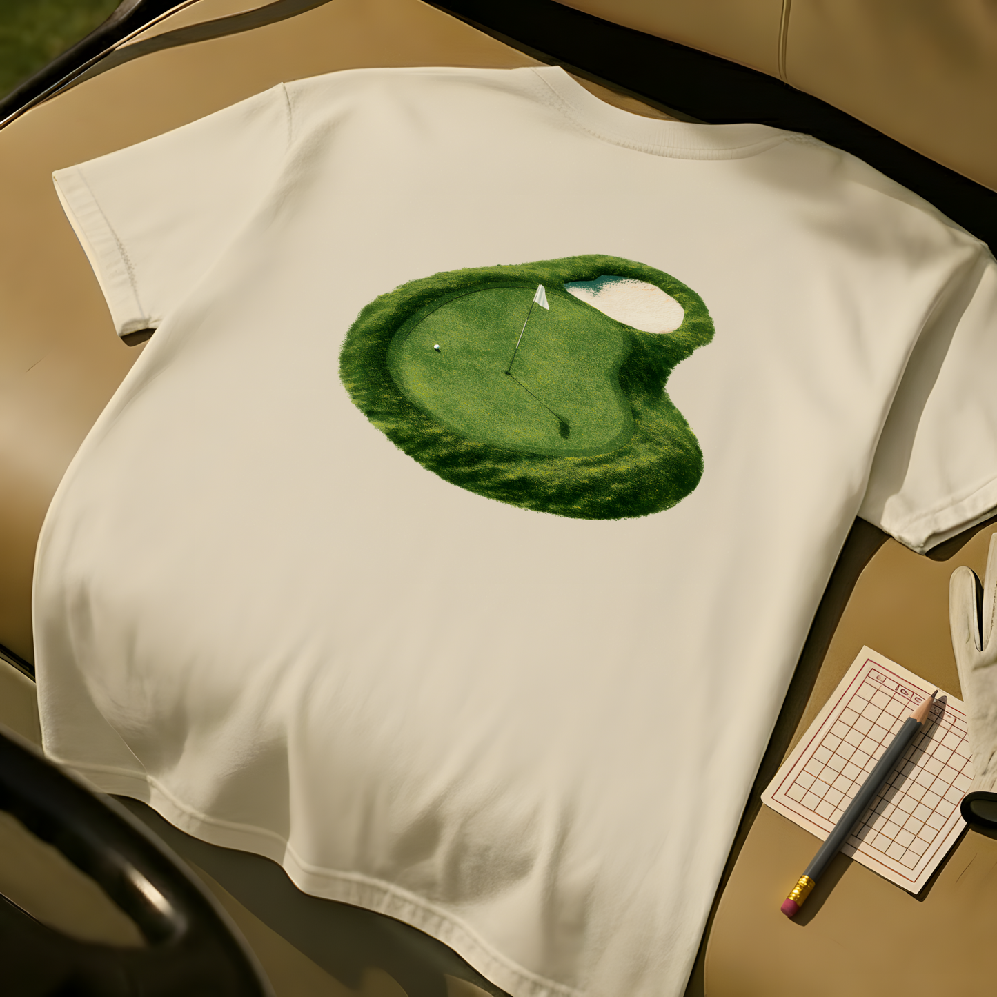 Cup Swirl Tee - Ivory