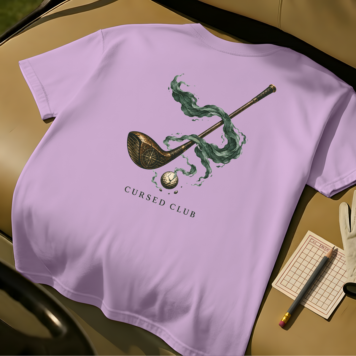 Cursed Club T-Shirt - Orchid