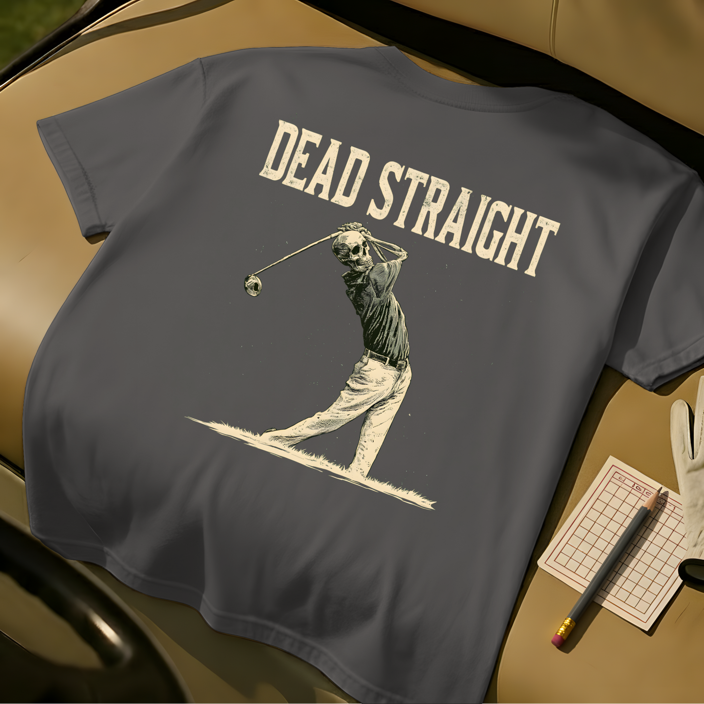 Dead Straight T-Shirt - Pepper