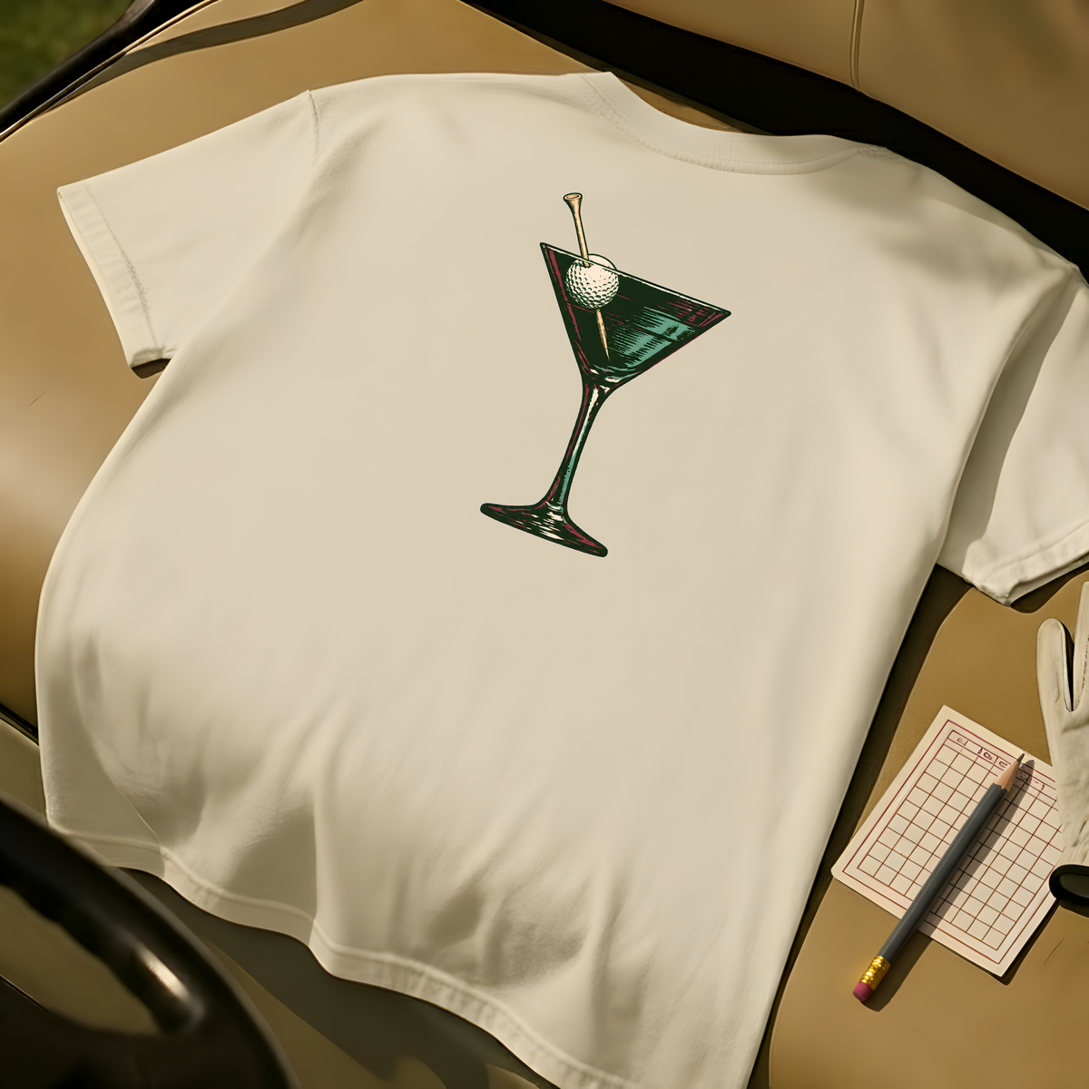 Dirty Birdie Tee - Ivory