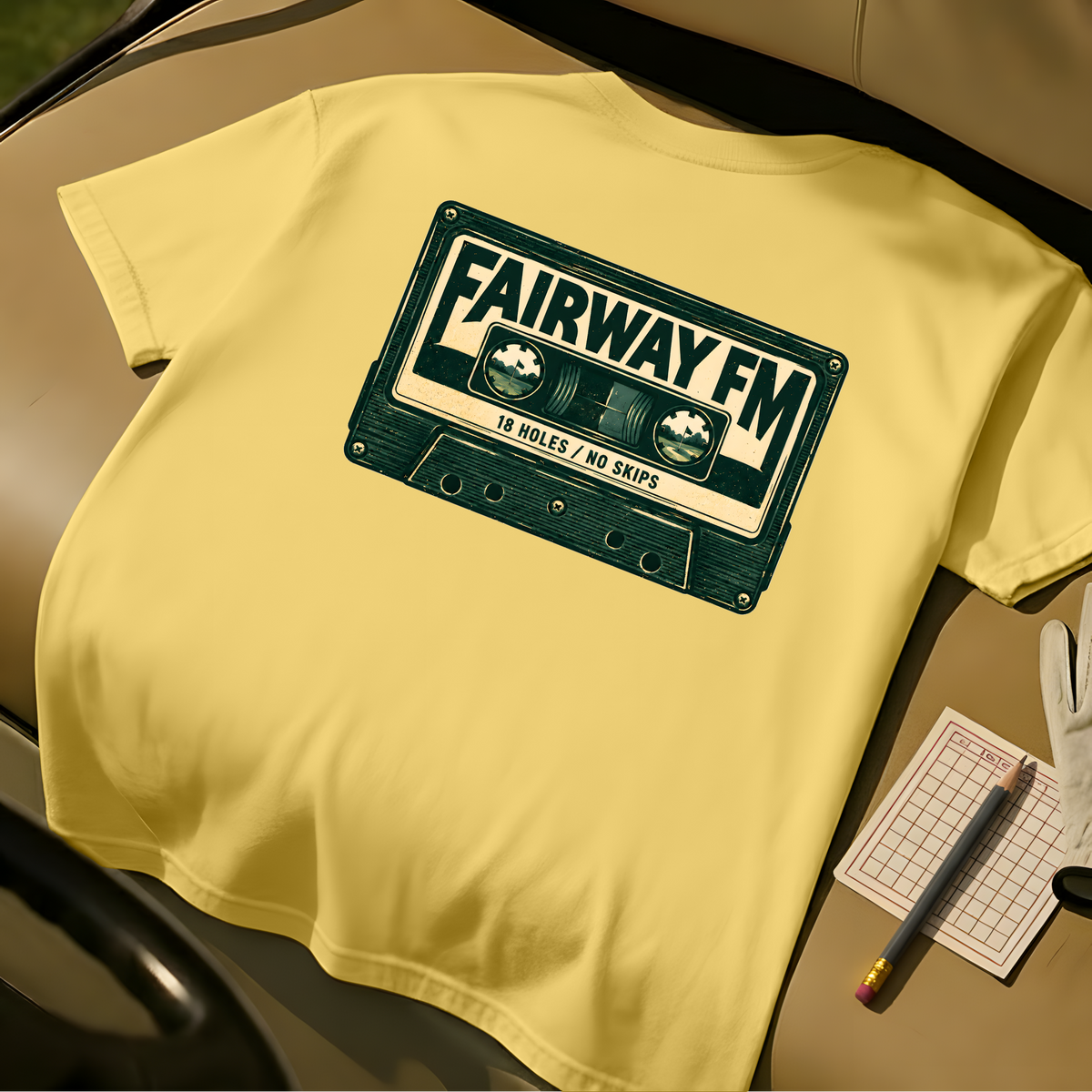 Fairway FM T-Shirt - Butter